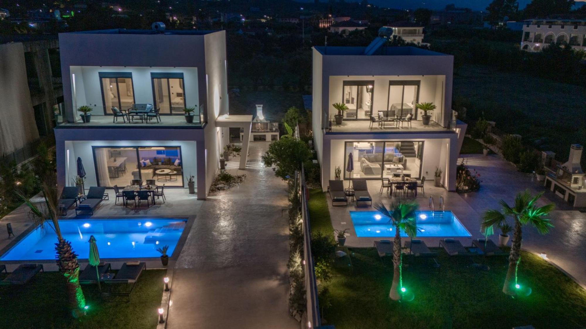 Sunwhite Villas - Private Pool & Cozy Atmosphere, By Zantewize 라가나스 외부 사진
