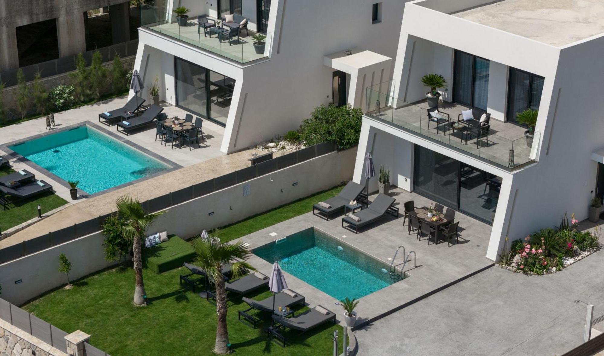 Sunwhite Villas - Private Pool & Cozy Atmosphere, By Zantewize 라가나스 외부 사진