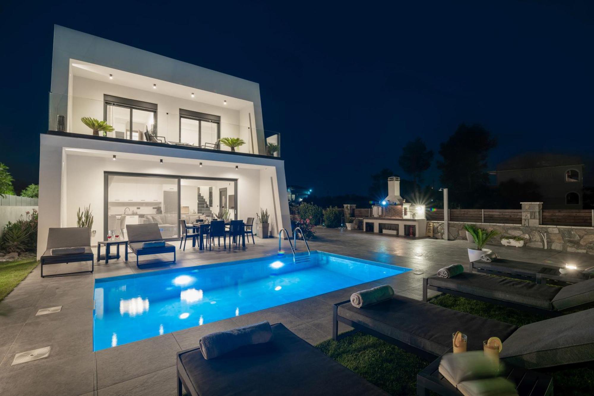 Sunwhite Villas - Private Pool & Cozy Atmosphere, By Zantewize 라가나스 외부 사진